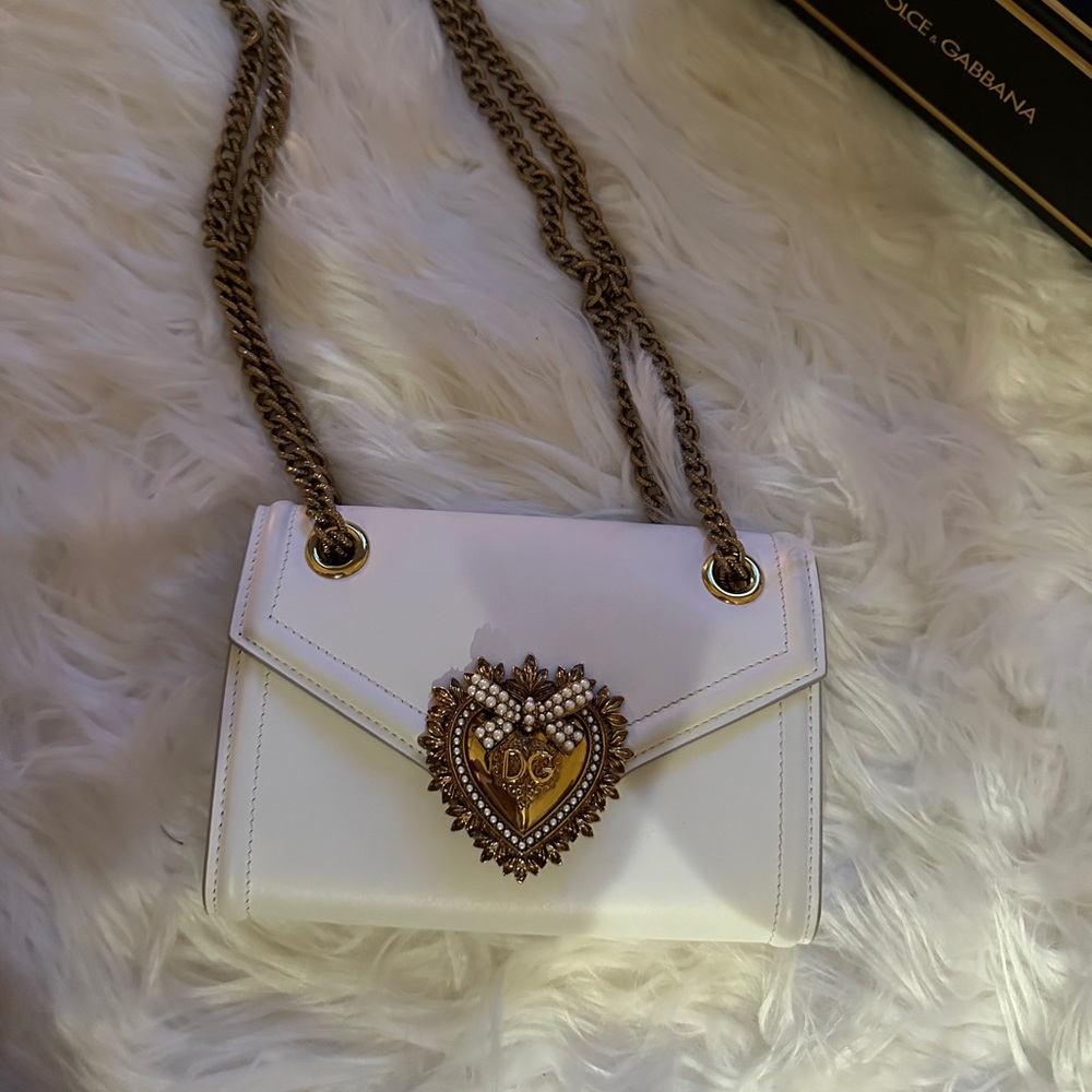 Dolce & Gabbana mini Devotion envelope clutch bag